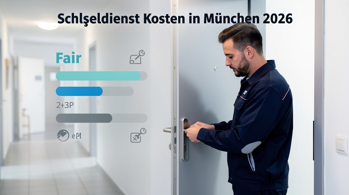 Schlüsseldienst Kosten in München 2026