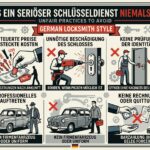 Was ein seriöser Schlüsseldienst bei einer Türöffnung NIEMALS tun wird